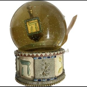 San Francisco Music Box Company Dreidel Globe